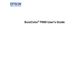 Epson P600 User's Guide