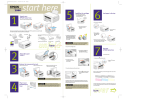 Epson Stylus Scan 2500 All-in-One Printer Quick Start Guide