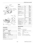 Epson Stylus Scan 2000 All-in-One Printer Product Information Guide