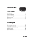Epson NX530 Quick Guide
