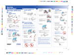 Epson CX5000 Start Here Card