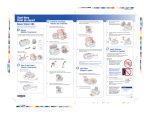 Epson C88 Start Here Card