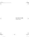 Epson Scanner Pro 4800 User's Manual