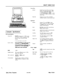 Epson 386SX Product Information Guide