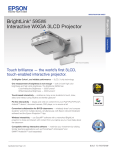Epson 595Wi Product Specifications