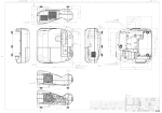 Epson 585Wi Dimensional Drawings
