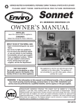 Enviro Sonnet C-11102 User's Manual