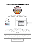 England's Stove Works 25-EPI User's Manual