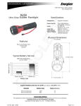 Energizer R250 User's Manual