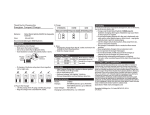 Energizer Washer/Dryer CHDC8 User's Manual