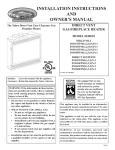 Empire Comfort Systems DVD32FP3(0,1,2,3)(N,P)-1 User's Manual