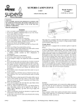 Empire Comfort Systems CS200W User's Manual
