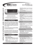 EMI High Wall Evaporator WLC/WLH User's Manual