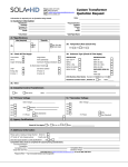 Emerson TRE Ex e Transformers Instruction Manual