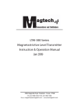 Emerson Transmitter LTM-300 Operating Instructions