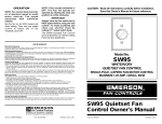 Emerson SW95 Owner's Manual