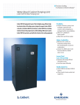 Emerson Liebert XDP-W Brochure