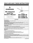 Emerson HF1160BK 00 User's Manual