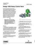 Emerson Fisher V250 Data Sheet
