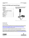 Emerson FIELDVUEDVC6200 Instruction Manual