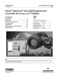 Emerson DLC3020f Quick Start Guide