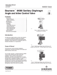 Emerson Fisher Baumann 84000 Instruction Manual