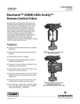 Emerson Fisher Baumann 24000 Data Sheet