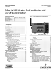 Emerson Fisher 4320 Instruction Manual
