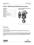 Emerson Fisher 1080 Installation Instructions