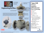 Emerson EZR Series Pressure Reducing Regulator Data Sheet