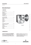 Emerson EZH and EZHSO Series Pressure Reducing Regulators Instruction Manual