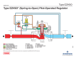 Emerson EZH and EZHSO Series Pressure Reducing Regulators Drawings & Schematics