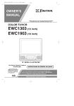 Emerson EWC1303 Owner's Manual