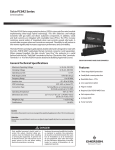Emerson PC642 Installation Manual