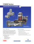 Emerson CS800 Data Sheet