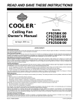 Emerson CF925BK00 Owner's Manual