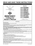 Emerson CF770AW01 Owner's Manual