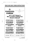 Emerson CF244CRM00 User's Manual