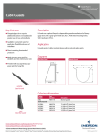 Emerson Cable Guards Brochures and Data Sheets