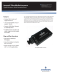 Emerson Avocent HMX Digital High Performance KVM Switch Brochures and Data Sheets