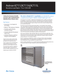 Emerson 5-1250KW Brochures and Data Sheets