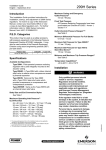 Emerson 299H Installation Guide