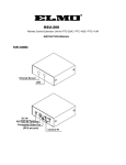 Elmo RSU-200 User's Manual
