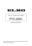 Elmo PTC-200C User's Manual