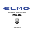 Elmo ESD-370 User's Manual