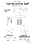 Elkay ERS1-1D User's Manual