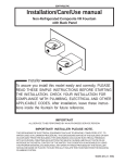 Elkay EDFPVR217RC User's Manual