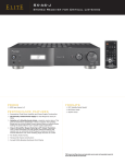 Elite SX-A6-J User's Manual