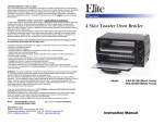 Elite CUISINE EKA-9210W User's Manual