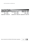 Elinca RX 600 User's Manual